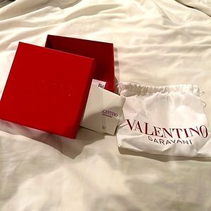 Valentino Garavani Empty Belt Box and Dust Bag